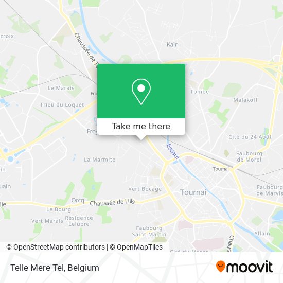 Telle Mere Tel map