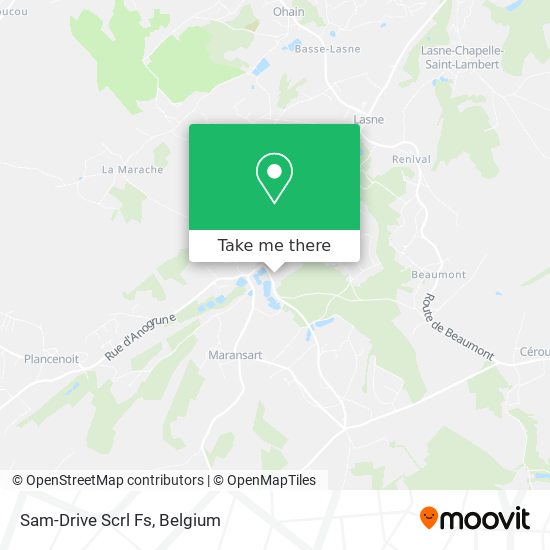 Sam-Drive Scrl Fs map