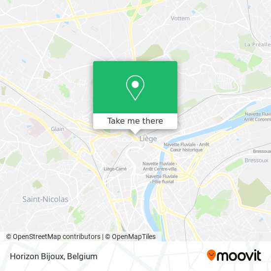 Horizon Bijoux map