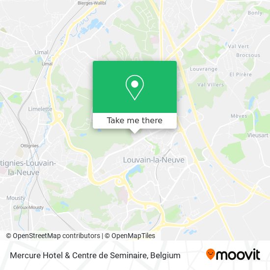 Mercure Hotel & Centre de Seminaire plan