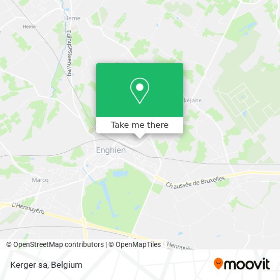 Kerger sa map