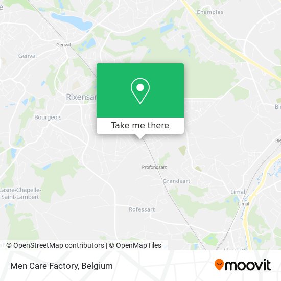 Men Care Factory map