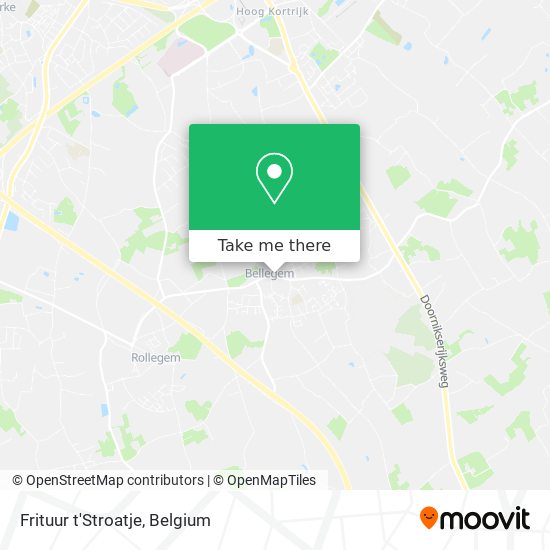 Frituur t'Stroatje map