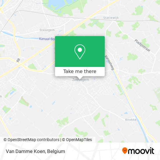 Van Damme Koen map