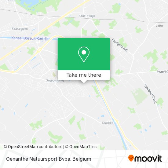 Oenanthe Natuursport Bvba plan