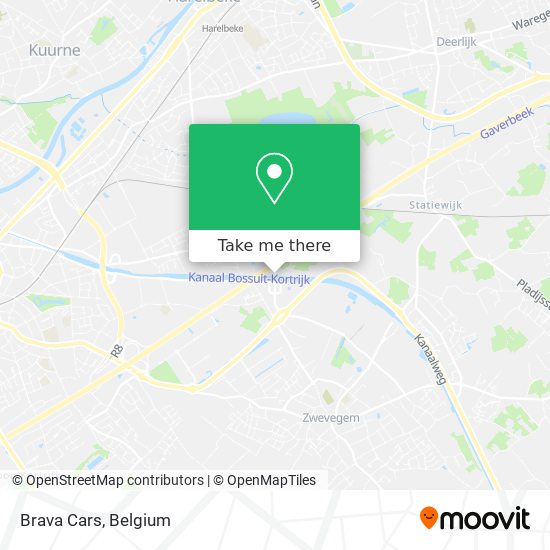 Brava Cars map