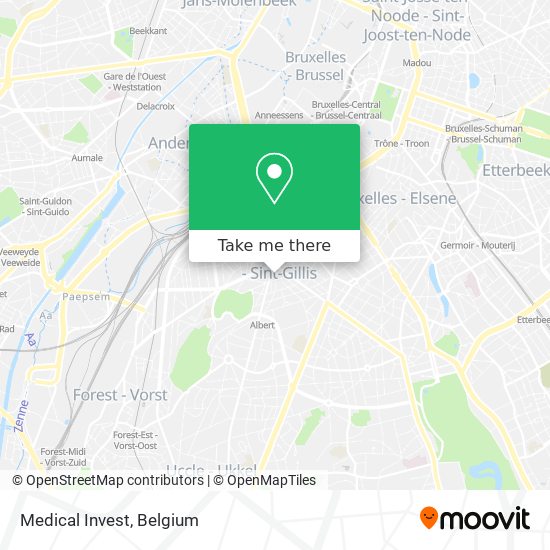 Medical Invest map