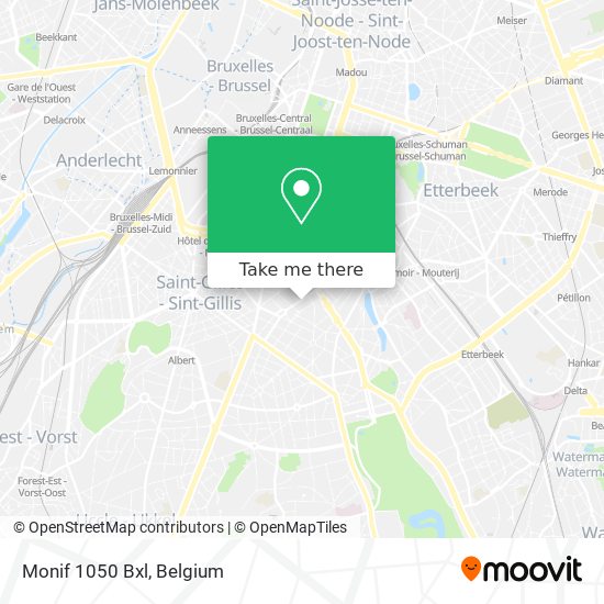 Monif 1050 Bxl plan