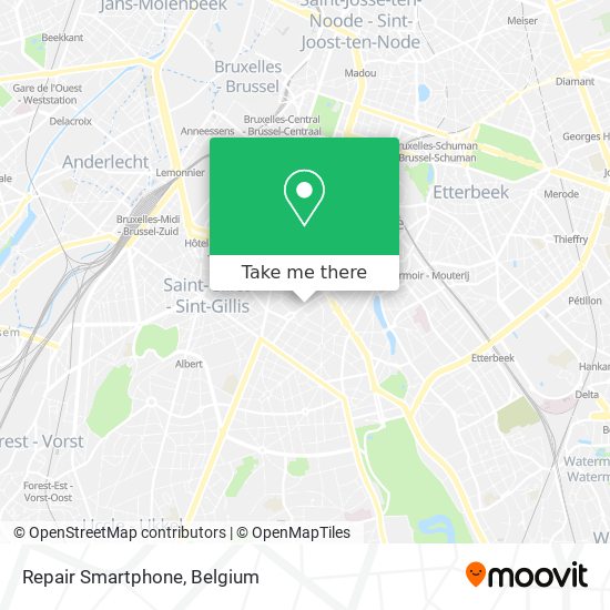 Repair Smartphone map