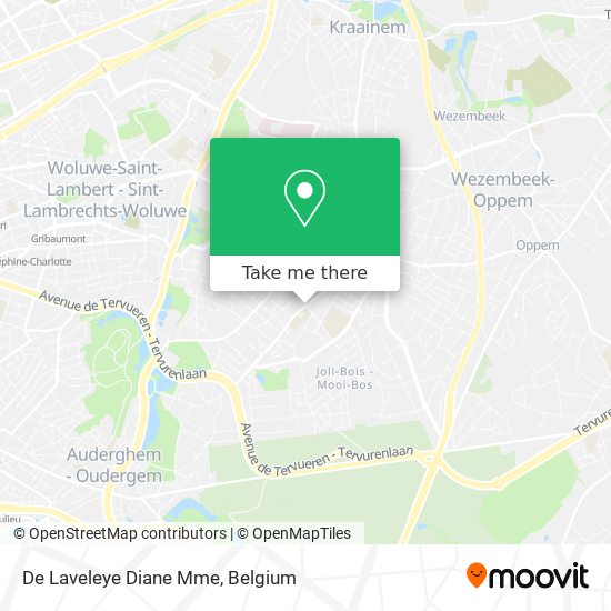 De Laveleye Diane Mme map