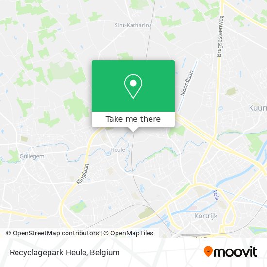 Recyclagepark Heule plan