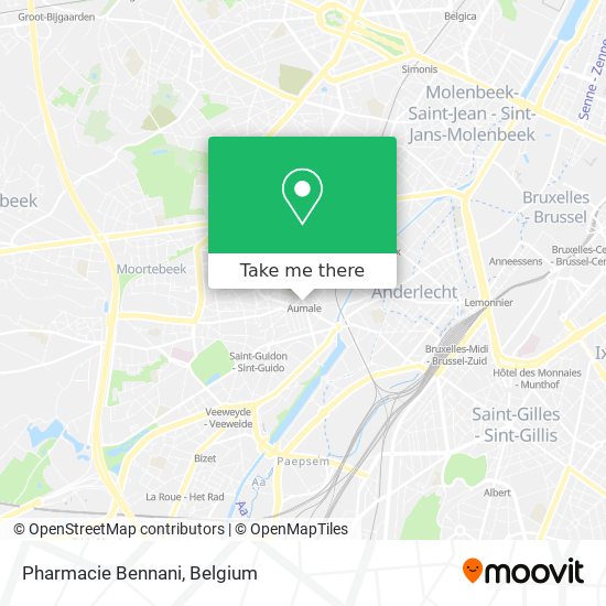 Pharmacie Bennani map