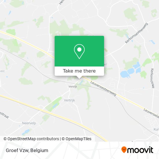 Groef Vzw map