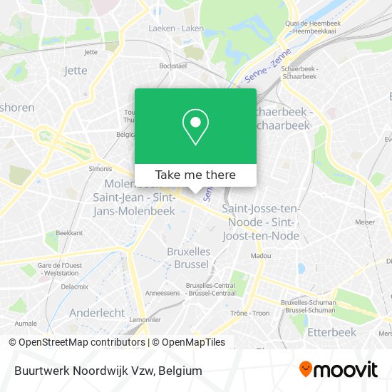 Buurtwerk Noordwijk Vzw map