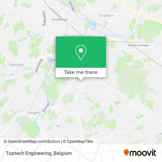 Toptech Engineering map