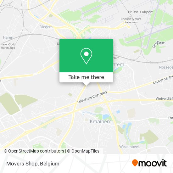 Movers Shop map