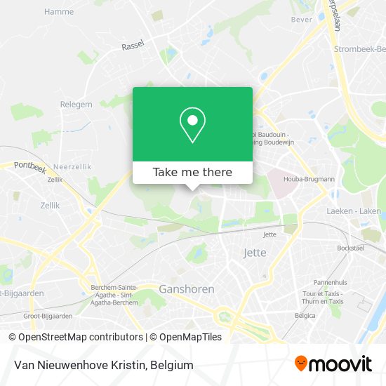 Van Nieuwenhove Kristin map