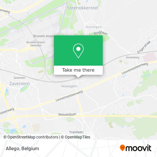 Allego map