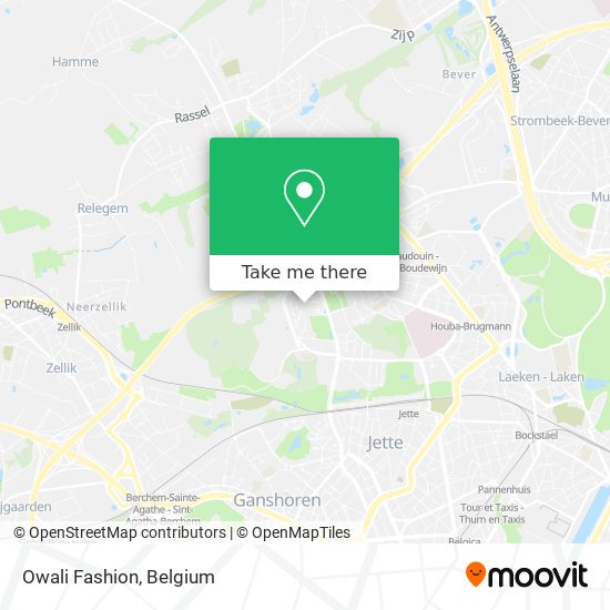 Owali Fashion map