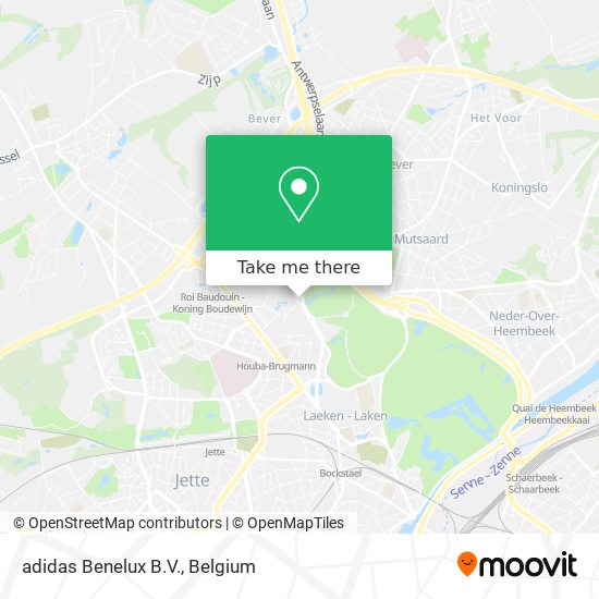 adidas Benelux B.V. map