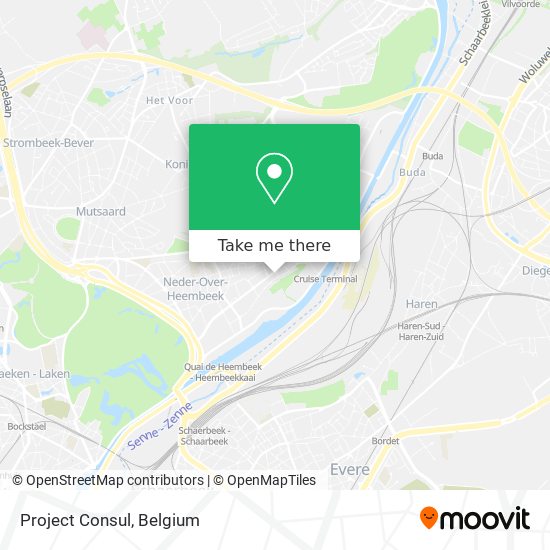 Project Consul map