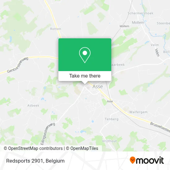 Redsports 2901 map
