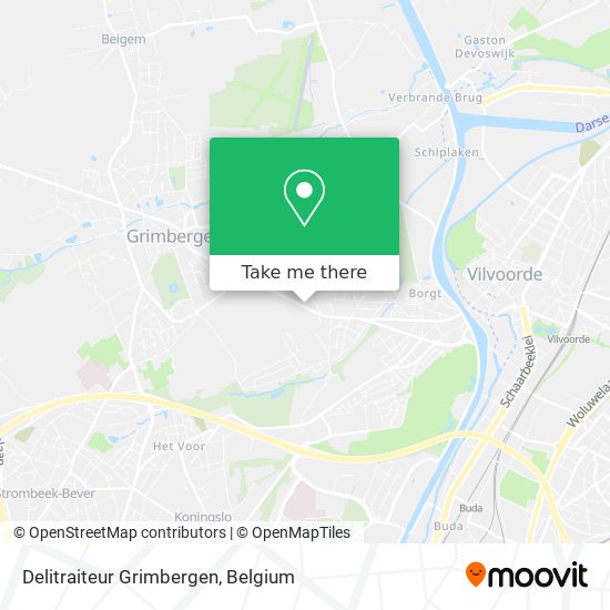 Delitraiteur Grimbergen map