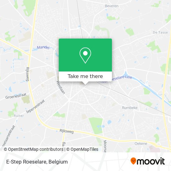 E-Step Roeselare map