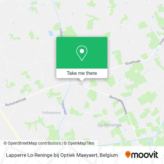 Lapperre Lo-Reninge bij Optiek Maeyaert map