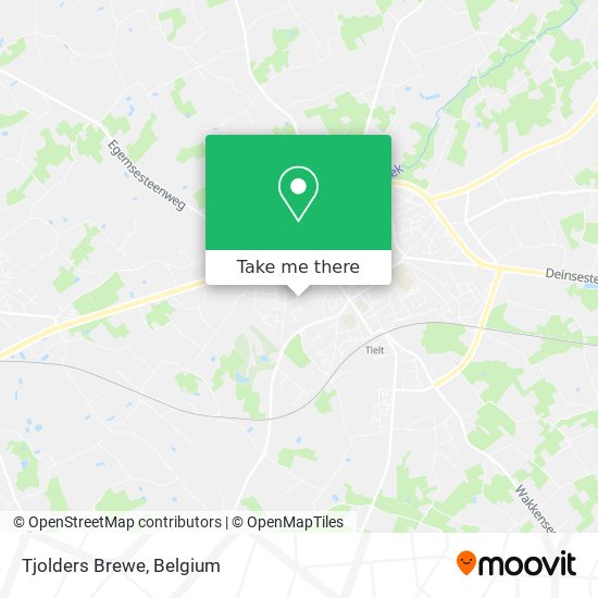 Tjolders Brewe map