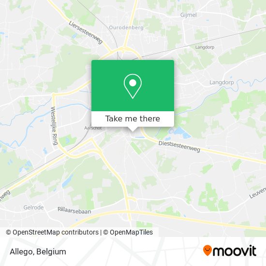 Allego map