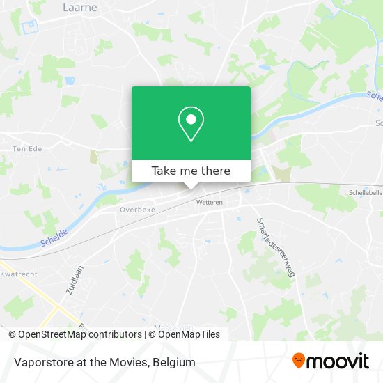 Vaporstore at the Movies map