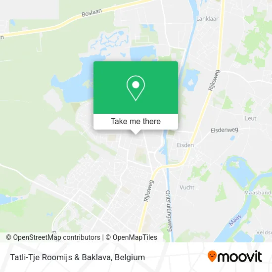 Tatli-Tje Roomijs & Baklava map