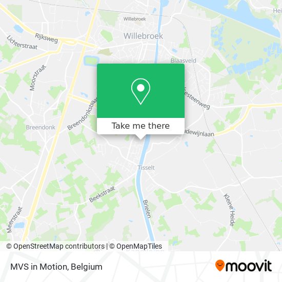MVS in Motion map