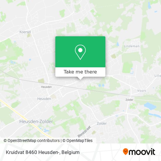 Kruidvat 8460 Heusden- map