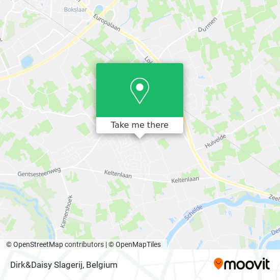 Dirk&Daisy Slagerij map