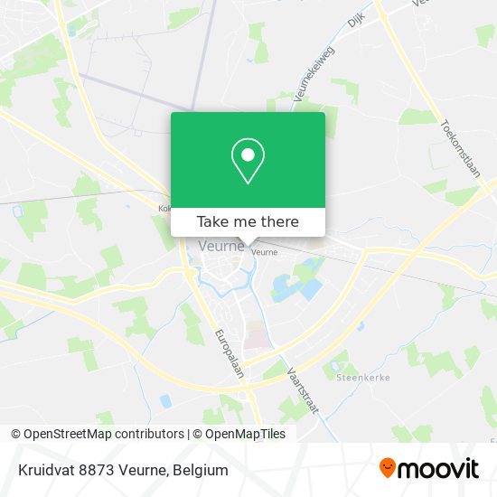 Kruidvat 8873 Veurne map