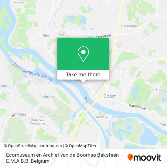 Ecomuseum en Archief van de Boomse Baksteen E.M.A.B.B plan