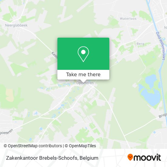 Zakenkantoor Brebels-Schoofs map