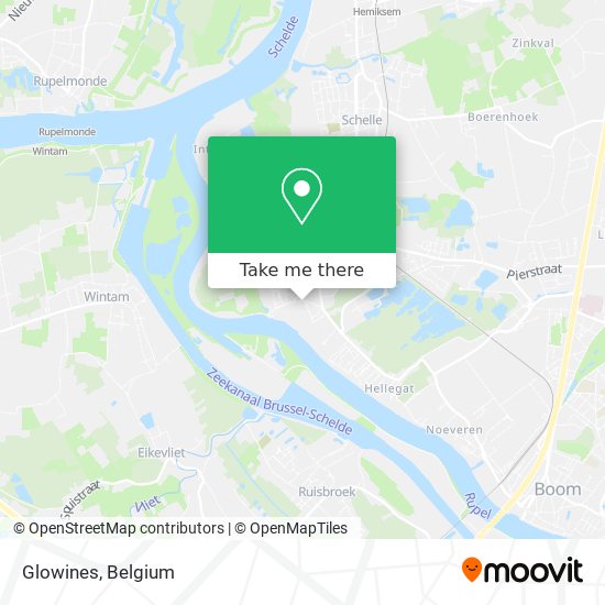 Glowines map