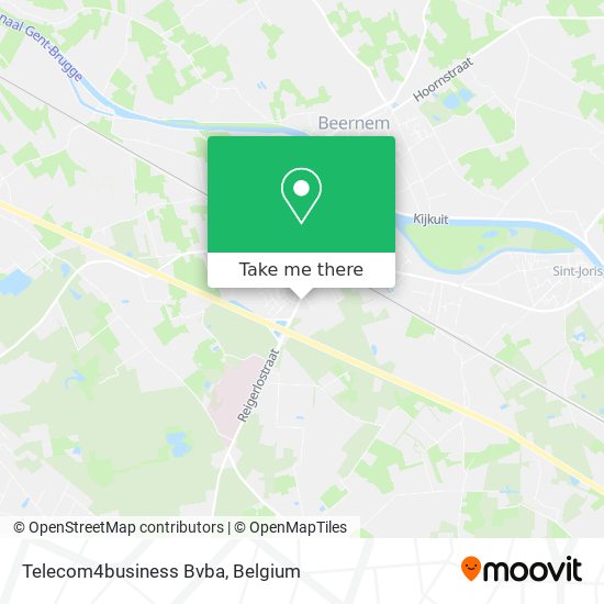 Telecom4business Bvba map