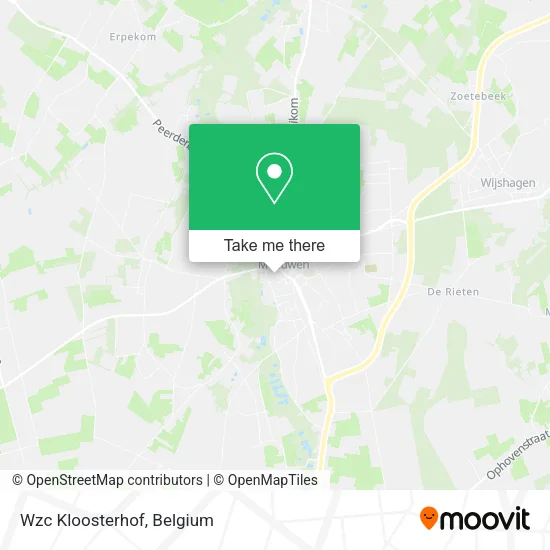 Wzc Kloosterhof map