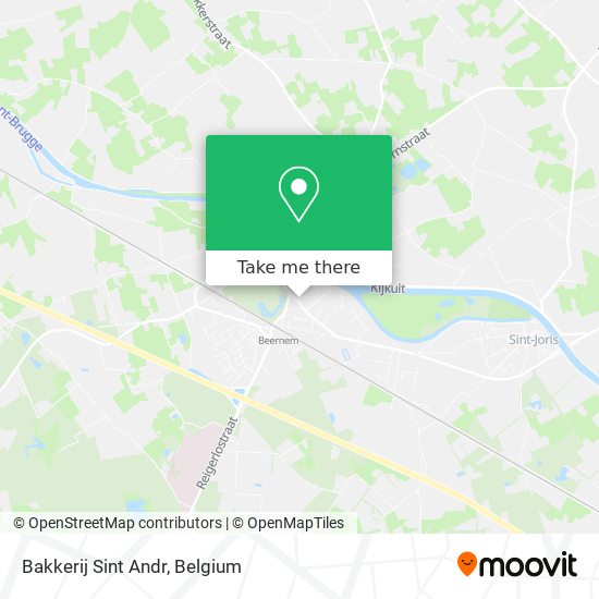 Bakkerij Sint Andr map