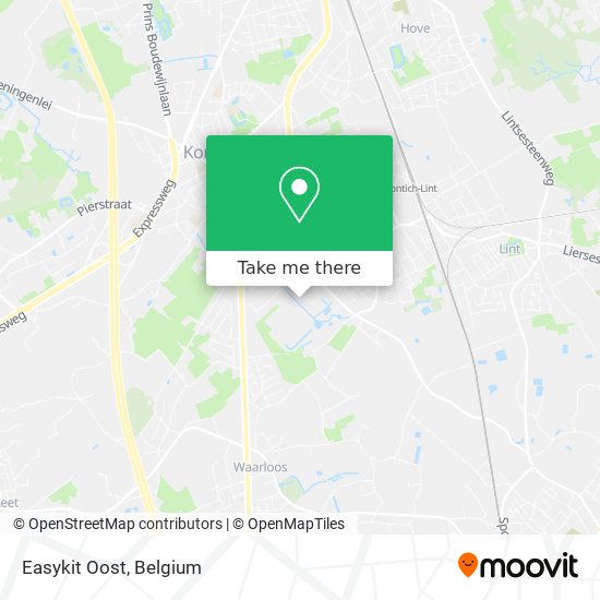 Easykit Oost map