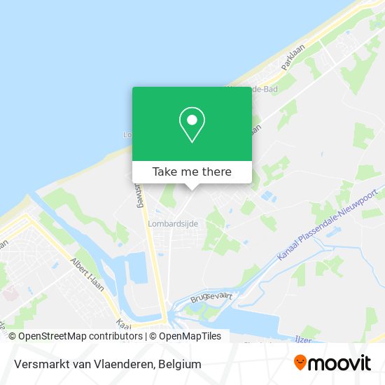 Versmarkt van Vlaenderen plan