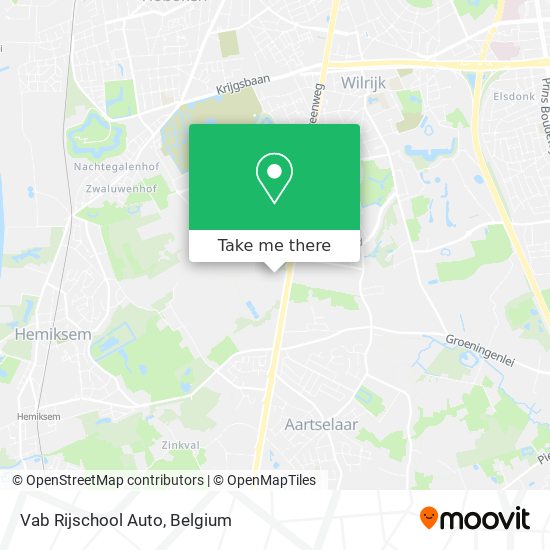 Vab Rijschool Auto map