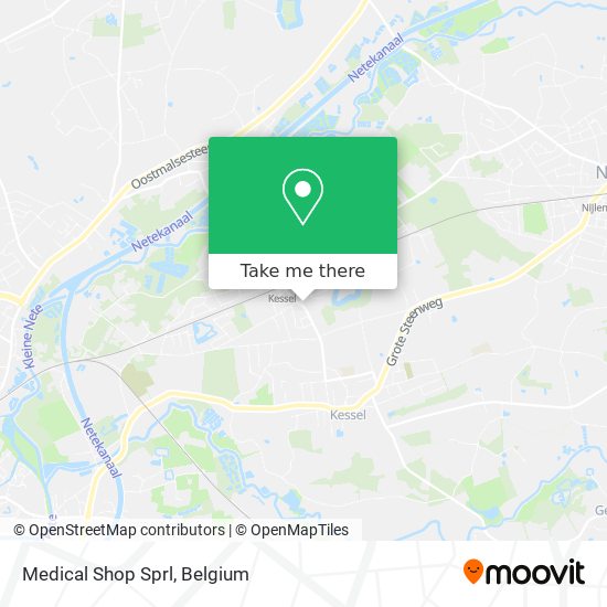 Medical Shop Sprl map