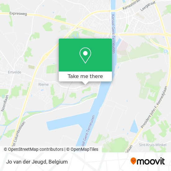 Jo van der Jeugd map