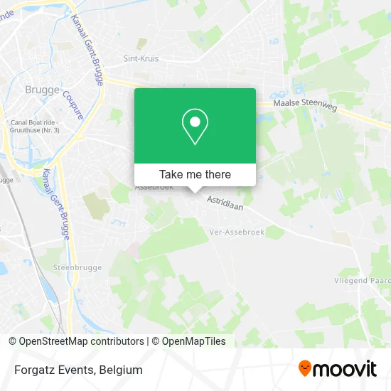 Forgatz Events map
