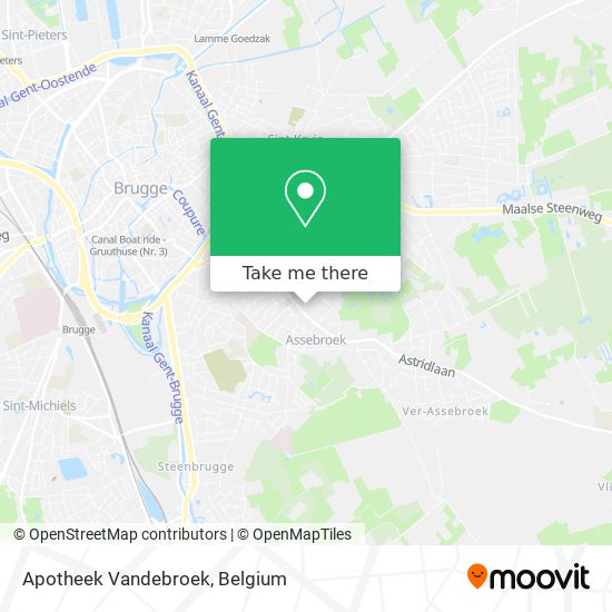 Apotheek Vandebroek map